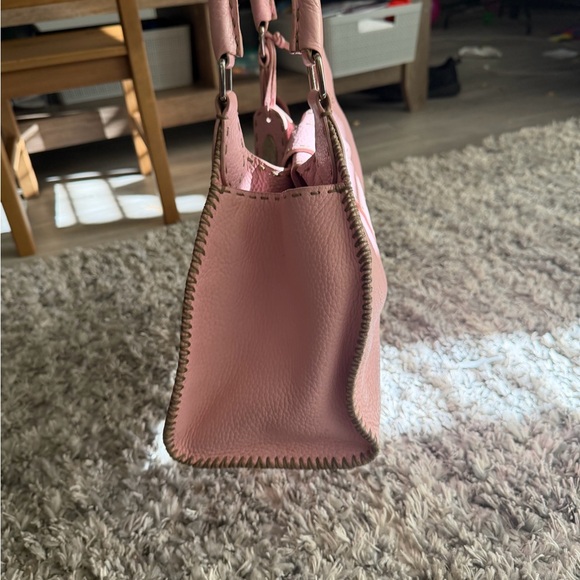 Fendi Pink Leather Shoulder Bag - Picture 8 of 10